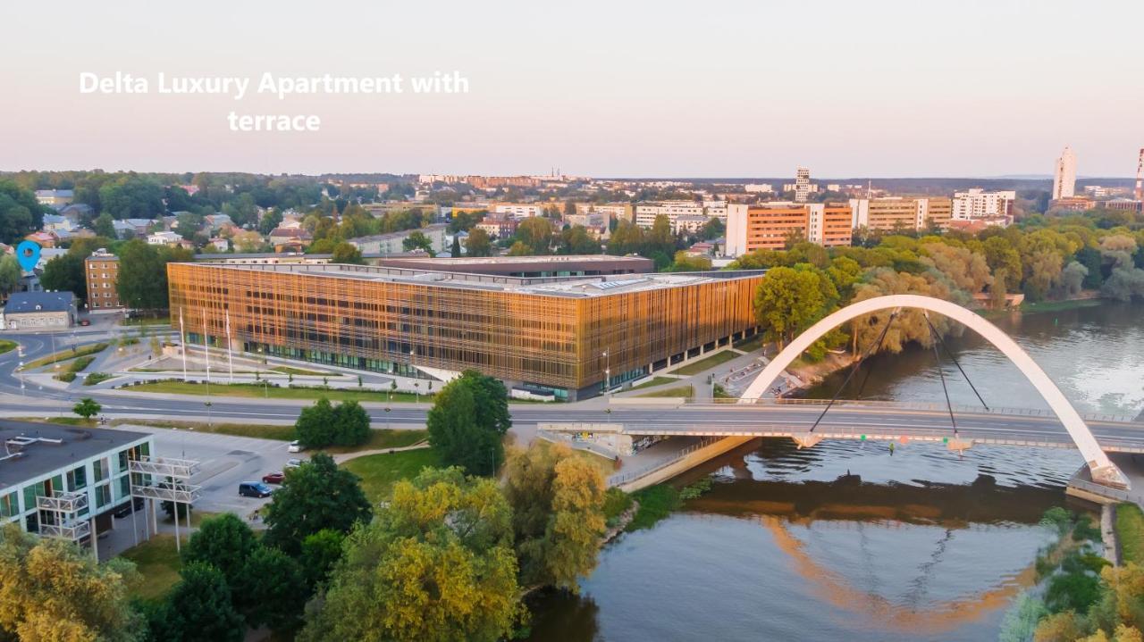 Delta Luxury Apartment With Terrace Tartu Ngoại thất bức ảnh